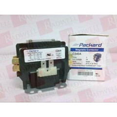 PACKARD C240A CONTACTOR 4AMP 2POLE 24V Coil