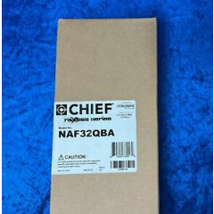 New! Chief NAF32QBA 3U - 2 Fans - Rack Accessory Fan Panel Brushed Black