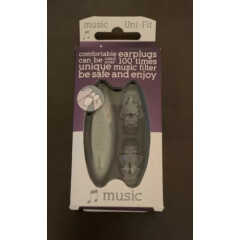 Pluggerz Earplugs - Music uni-fit Size: 7-12 mm - NEW