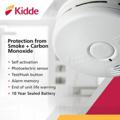 Kidde Smoke & Carbon Monoxide Detector, Combination Smoke & CO Alarm 