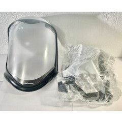 Uvex Bionic Shield Hard Hat Adapter Clear Polycarbonate Visor (light Scratched)