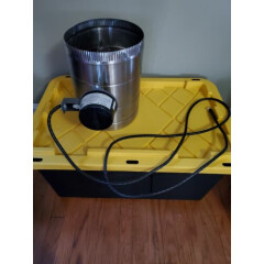 GVD 10" Automatic Vent Air Damper With Harness GVD-10