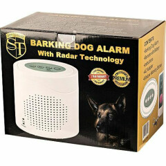 Safety Technology Barking Dog Alarm Remote and AC adapter, Alarm, Chime or Bark