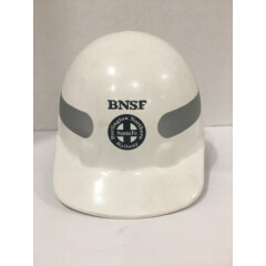 Official BNSF Railway White Hard Hat Burlington Northern Santa Fe Railroad