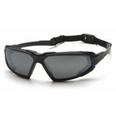 Pyramex Highlander Black/Smoke/Gray H2X Anti Fog Safety Glasses Sun Foam Padded