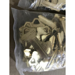 200 PCS ilco Key Blank SC1 , Commercial Residential, Solid Brass, 1145,