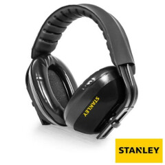Stanley Passive Muff Ear Safety Work Defenders in Clam Padded Adjustable