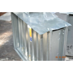 Ruskin CD36 20 x 26" Galvanized Steel Low Leakage Control Damper W/Control Bumpd