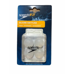 Speedo Fit Silicone Ear Plugs With Case.