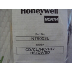 HONEYWELL NORTH N75003L Respirator Replacement Filter Cartridge 1 Pair ~ SEALED