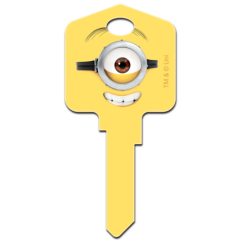 Minions House Key Blank - Collectable Key - Despicable Me - Stuart - Kevin - Bob