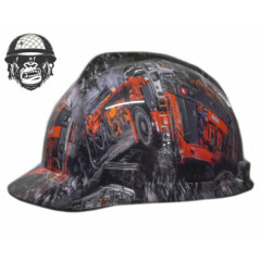 Custom Hydrographic Safety Hard Hat Mining Industrial Machinery JUMBO CAP