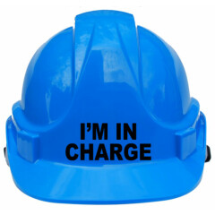I'm in Charge Children's Kids Hard Hat Safety Helmet 1-7 Years Approx