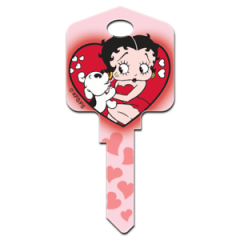 Betty Boop and Pudgy House Key Blank - Collectable Key - Locks - Keys