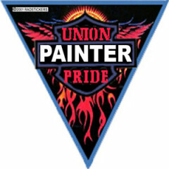 Union painter, pride, triangle sticker CPNT-1