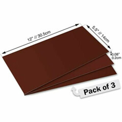 -Brown Magnetic Vent Covers Super-Strong 5.5&quot X 12&quot (3 Pack) Fits Air RV