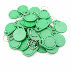 50PCS 13.56MHz IC Keyfobs Key tag for Access Control UID is Not Changeable