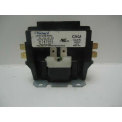 HVAC Definite Purpose Contactor Packard C240A Two 2 Pole 40 Amps Coil 24 VAC