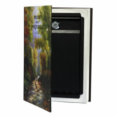 Hidden Real Book Safe w/ key lock by Barska AX11682, Makes it a Great Gift Item