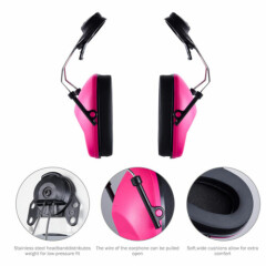 Noise reduction Cap Mpunted Ear Muffs for Construction Hearing Protection 