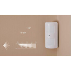 105S Home Security Standalone Wireless Alarm System PIR Motion Door Sensor Siren