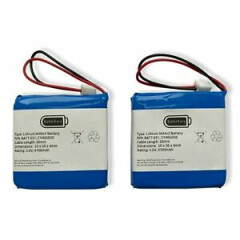 Pair Batteries for-Pyronix Deltabell DELTABB-WE Siren Bell Box Battery BATT-ES1