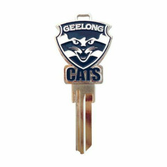 AFL Geelong Cats House Key Blank - Collectable - AFL 3D Key TE2 
