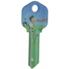Golf House Key Blank - Golf - Keys - Locks - KW1