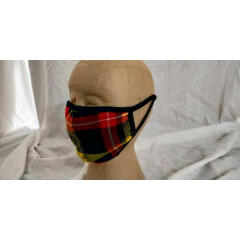 Face Mask Tartan - wool blend with sports lining