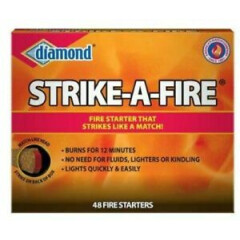 Diamond Strike-A-Fire Fire Starter Each Box Has 48 Starters