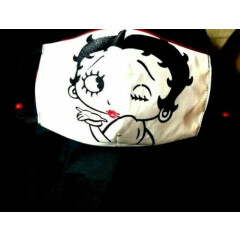 Betty Boop ~REVERSIBLE Cotton Face mask (handmade)