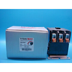 (1) TMX390A TITAN MAX DP CONTACTOR 3 POLE 90A 24V COIL 42EF35AG 61490 DP90243