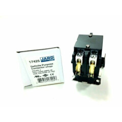 2 Pole Contactor, 40 Amp, 24V coil - JARD 17425 Heavy-Duty Lugs HVAC New Relay