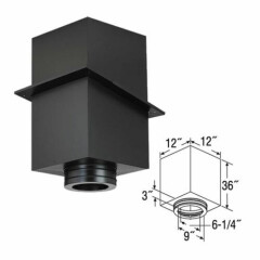 6'' DuraTech 36'' Square Ceiling Support Box - 6DT-CS36