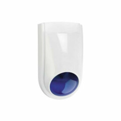 Ness 100-245 21cm Weatherproof External Siren/Strobe Light Combo White/Blue