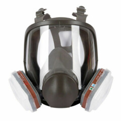 15 in1 6800 Full Face Gas Respirator/Cart/ FilterPainting/ Spraying/Safe USA