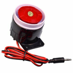 Piezo Siren 12V 120dB Signal Generator Alarm Siren Alarm Detector Alarm Detector