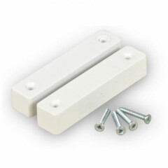 Pack of 10 Door Contacts / Reed Switch for Burglar Alarm, Usable with Any Alarm