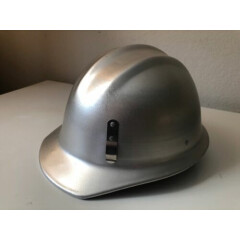 Vintage San Francisco Bullard 502 Hard Boiled Aluminum Hard Hat Sausalito liner