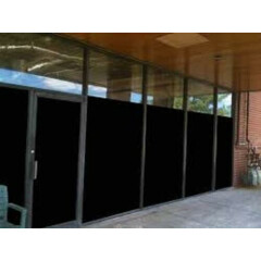 30" X 100 FT ROLL BLACKOUT FILM PRIVACY FOR OFFICE,BATH,GLASS DOOR,STOREFRONTS