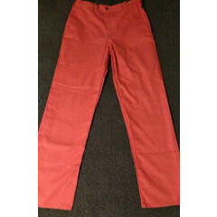 Stanco Safety Products Men's Flame Resistant Orange Pants Size 34x32