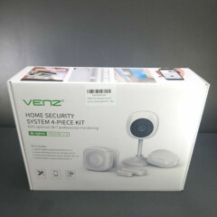 VENZ Wireless Home Security System 4 Piece Kit Works with Alexa & Google NIB NEW