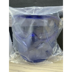 Jackson Safety 18629 V90 Shield Clear Anti Fog Lens Protection Goggle w/ Blue+