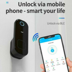 Smart Biometric Fingerprint Lock Electronic Keyless Password Door Lock Home US