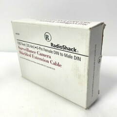 NEW RadioShack 49-2541 100Ft security camera extension cable.