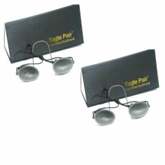 2pcs 190nm-14000nm OD7+ IPL Laser Photon Protection Eyepatch Metal Goggles