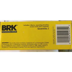 BRK First Alert Smoke Alarm - SA350B 10-Year Lithium Power Tamperproof Detector