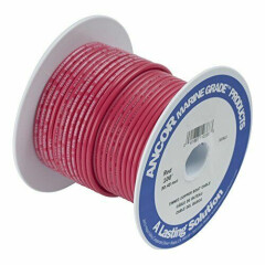 Ancor Marine Grade Primary Wire and Battery Cable Red 100 Feet 14 AWG New FS