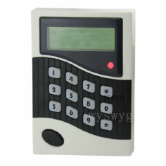 Wiegand26 RFID Access Control Reader Password Keypad Time Clock Free 5pcs cards