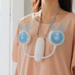 Rechargeable Portable Fan for Neck Face Body